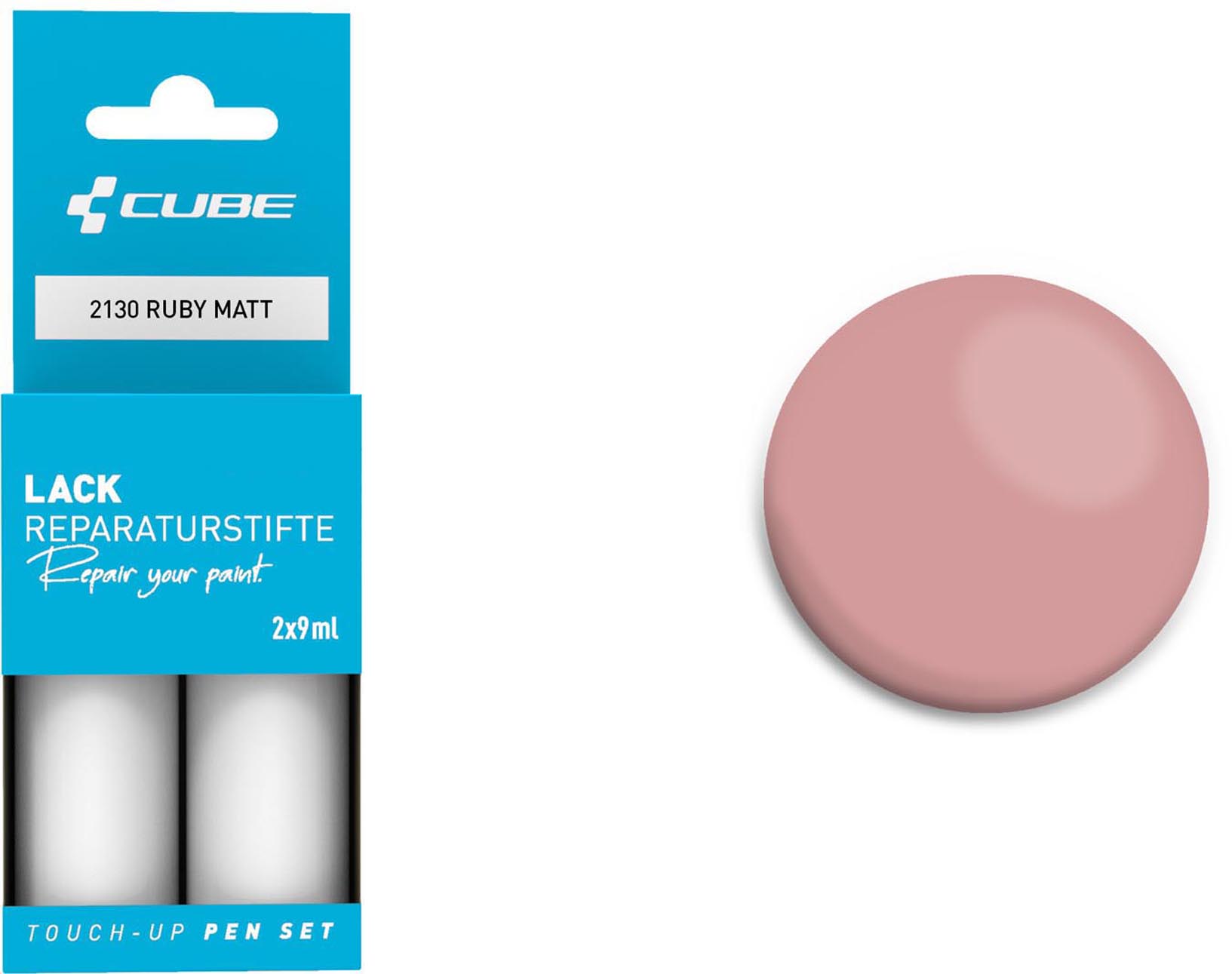 Cube Lackstift Set RUBY matt 2130