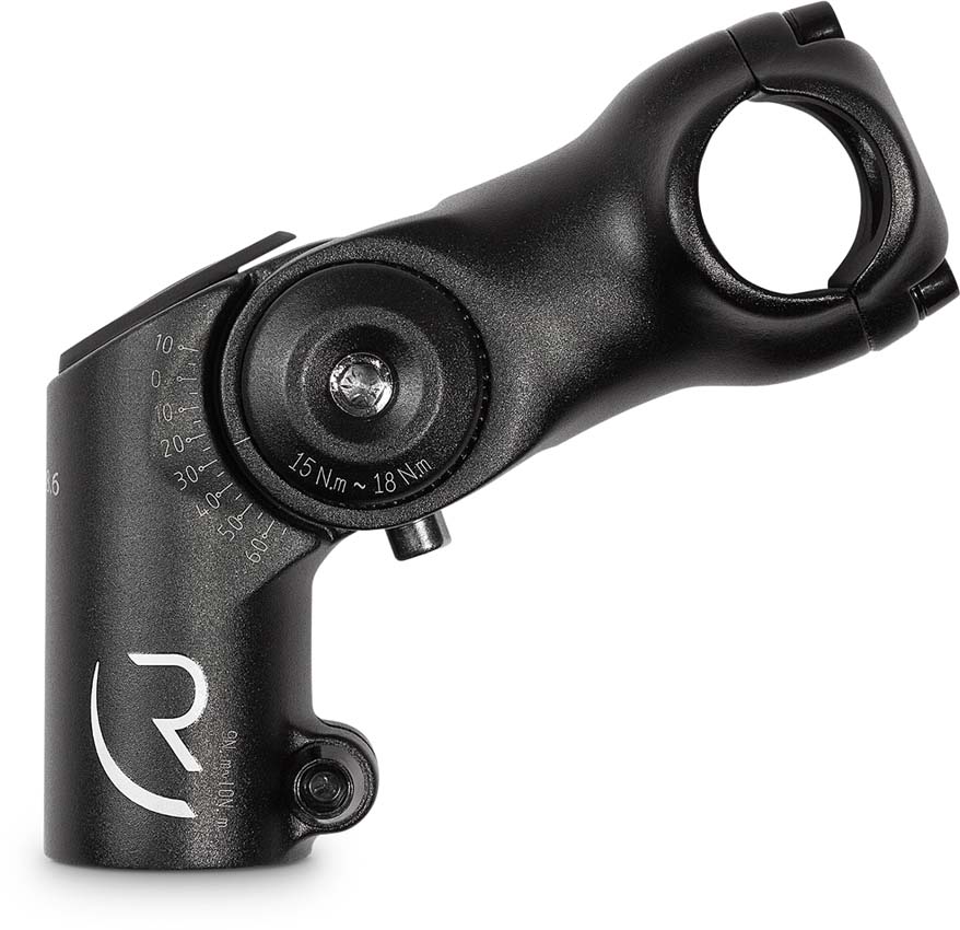 RFR erhöhter verstellbarer Vorbau TREKKING black