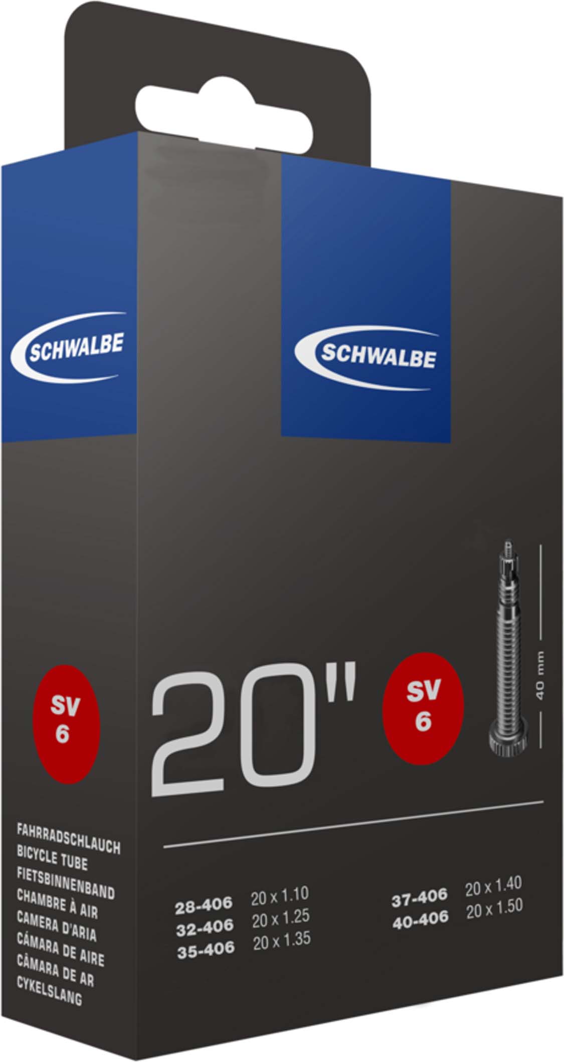 Schwalbe Schlauch NR. 6 (20") SV