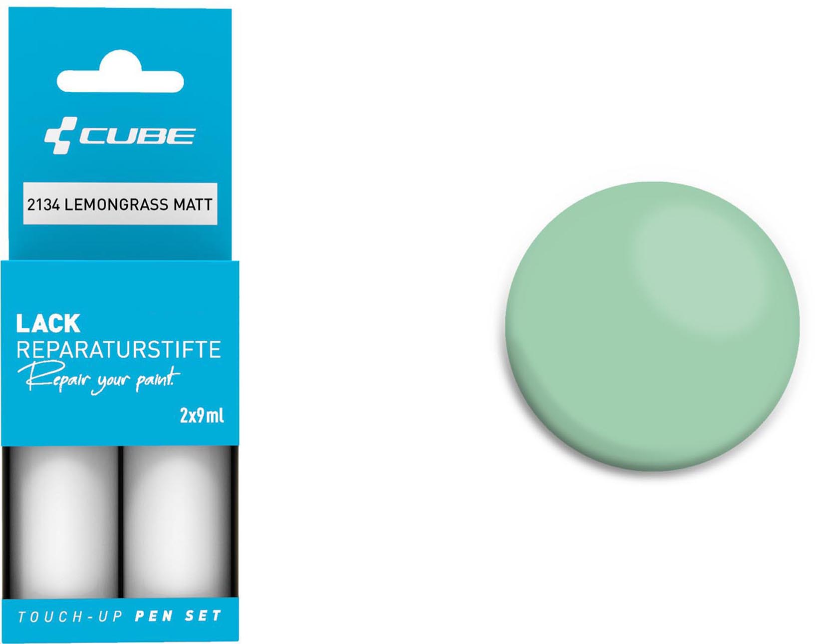 Cube Lackstift Set LEMONGRASS matt 2134