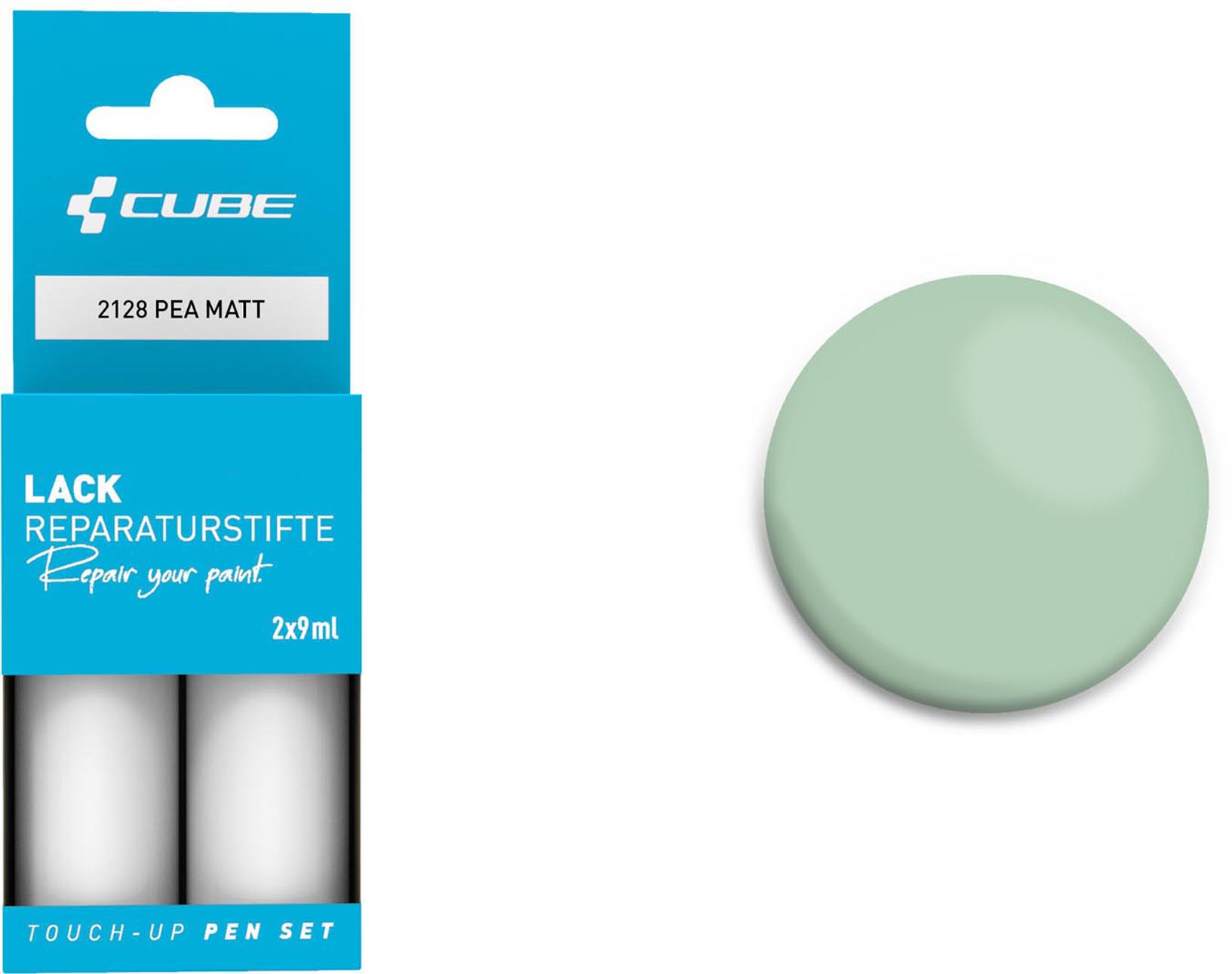 Cube Lackstift Set PEA matt 2128