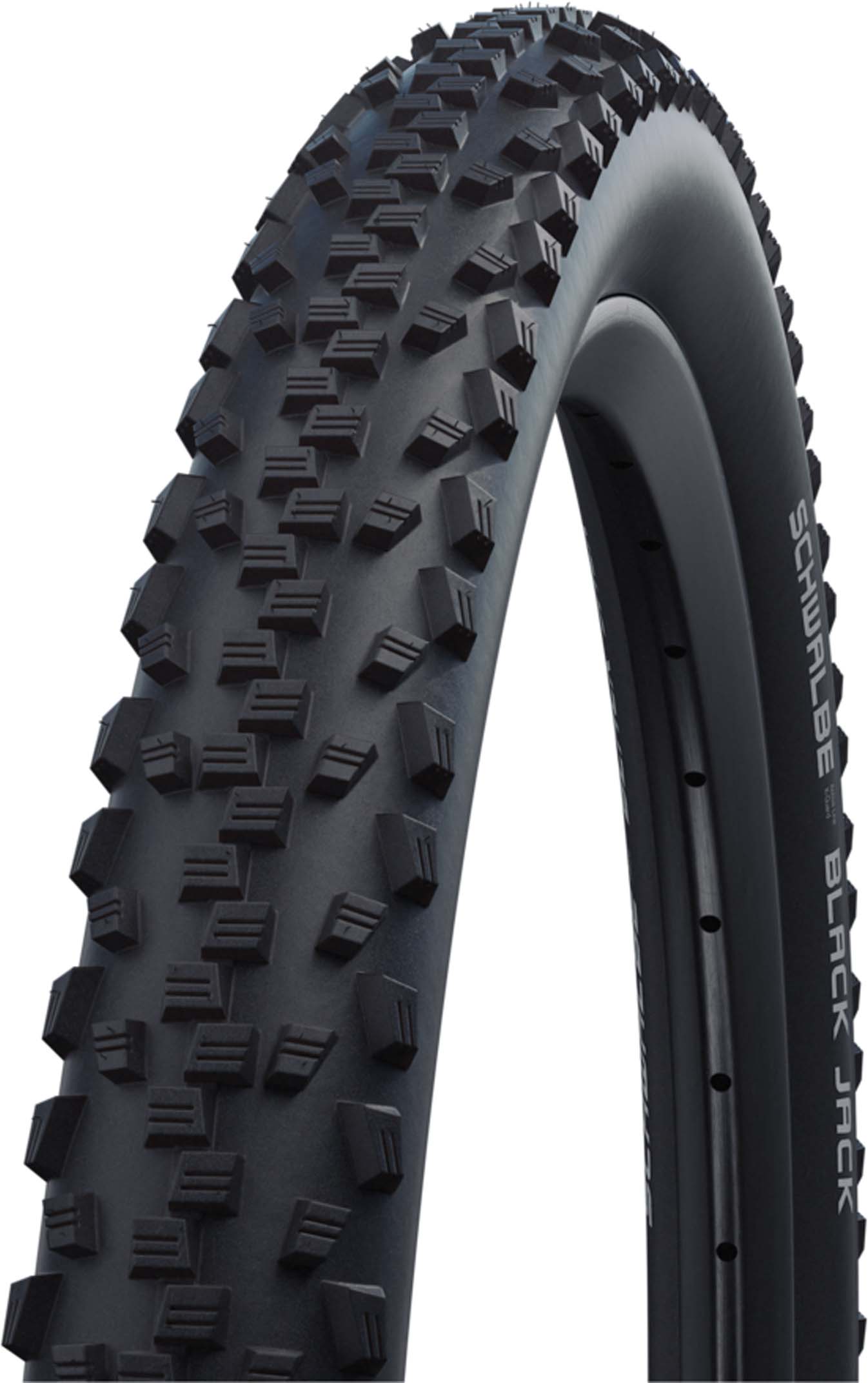 Schwalbe Fahrradreifen Black Jack HS 407 12x1.90" 47-203, schwarz