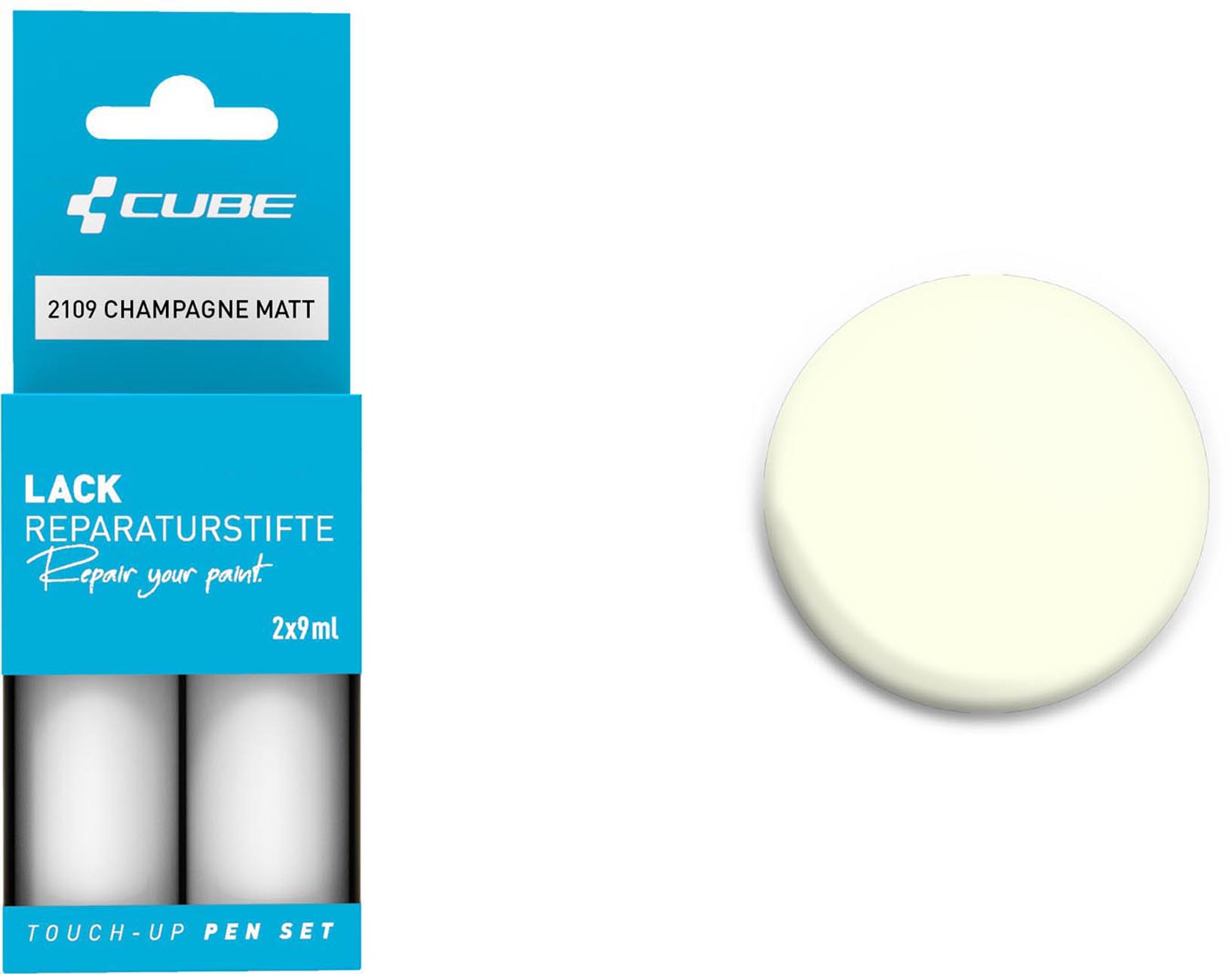 Cube Lackstift Set CHAMPAGNE matt 2109