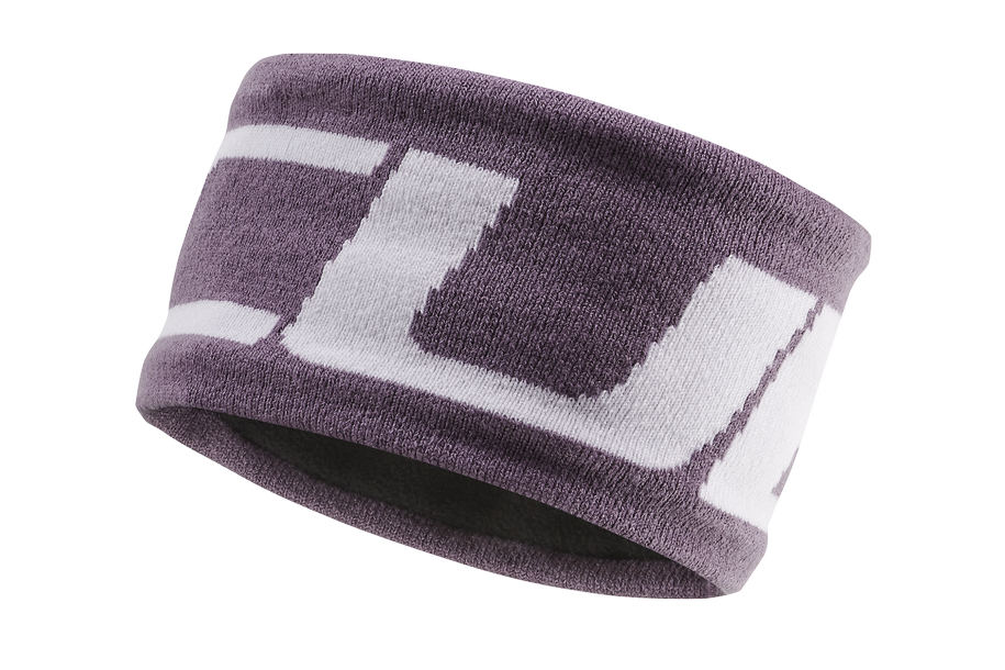 CUBE Stirnband violet´n´white