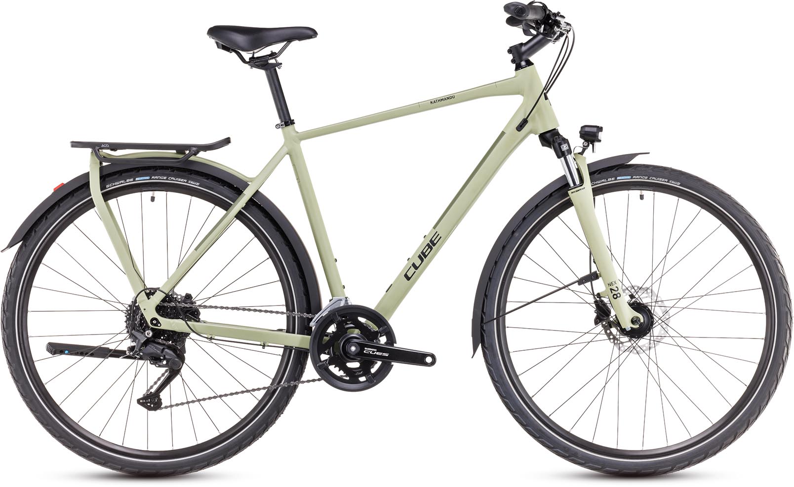 Cube Kathmandu ONE green n black 2024 - Trekkingrad Herren