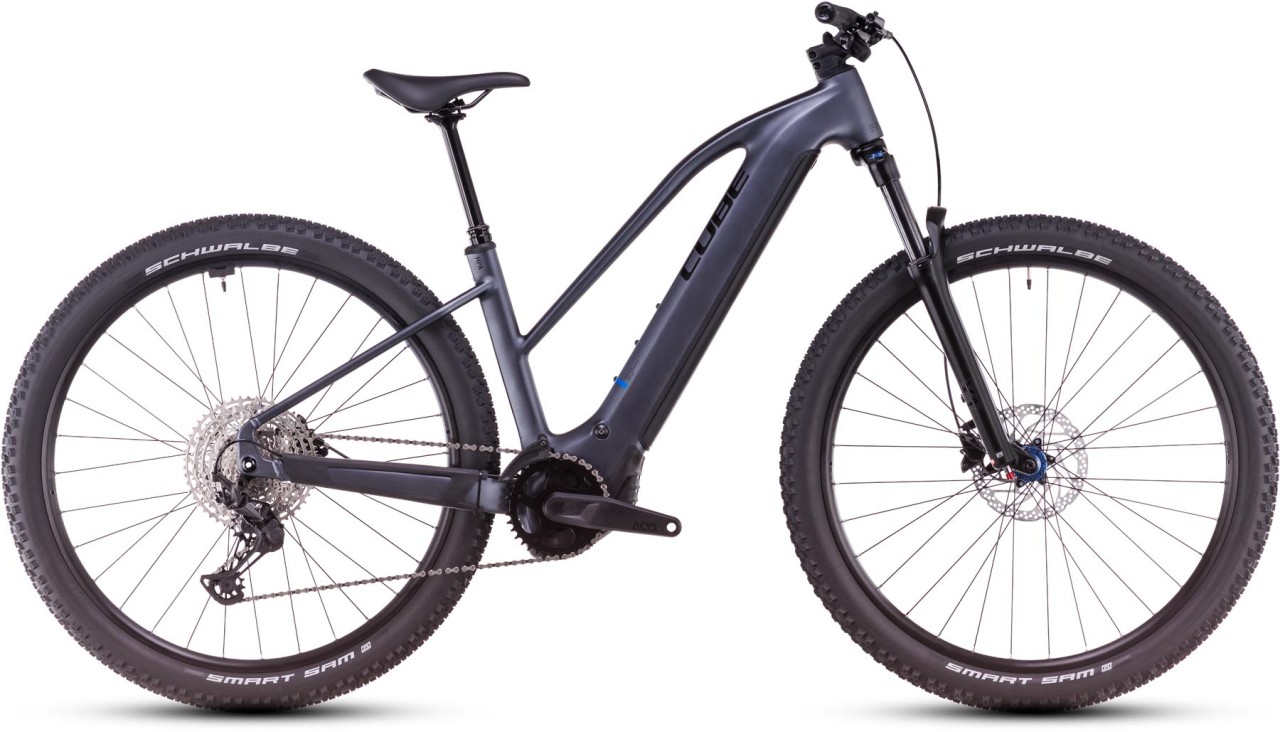 Cube Reaction Hybrid Pro metallicgrey n black - E-Bike Hardtail Mountainbike Damen