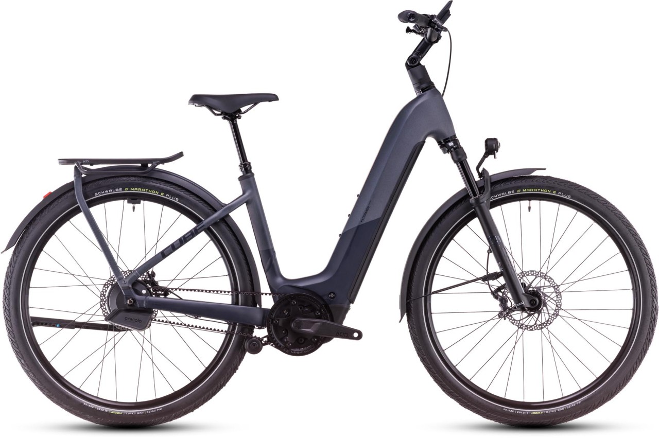 Cube Kathmandu Hybrid Comfort SLX nightsky n ink - E-Bike Trekkingrad Tiefeinsteiger