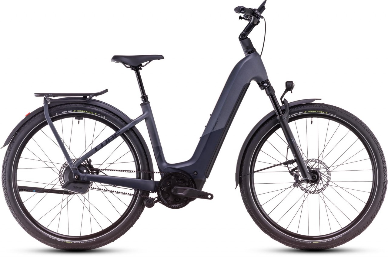 Cube Kathmandu Hybrid Comfort SLX 800 nightsky n ink 2025 - E-Bike Trekkingrad Tiefeinsteiger