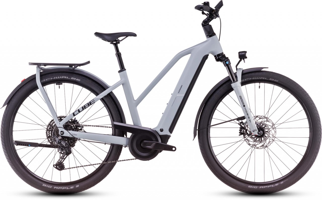 Cube Kathmandu Hybrid EX 800 haze n black 2025 - E-Bike Trekkingrad Damen