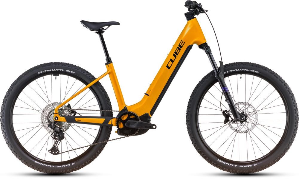 Cube Reaction Hybrid SLX 800 spectraorange n violet 2025 - E-Bike Hardtail Mountainbike Tiefeinsteiger