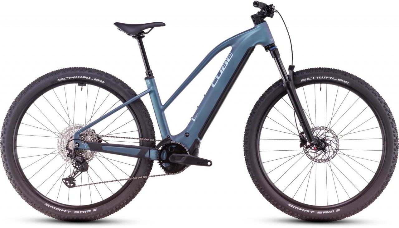 Cube Reaction Hybrid Pro 800 smaragdgrey n prism 2025 - E-Bike Hardtail Mountainbike Damen