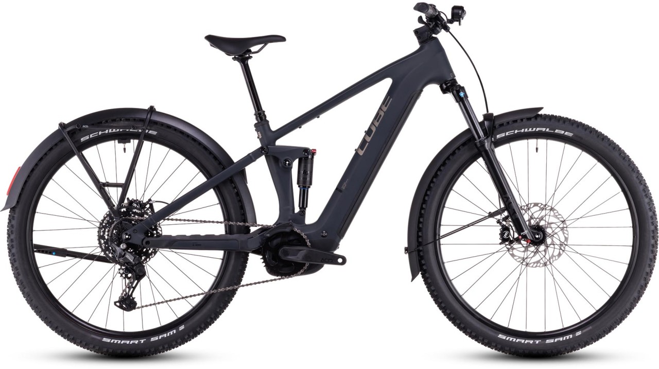 Cube Stereo Hybrid ONE22 Pro Allroad night n chrome - E-Bike Fully Mountainbike