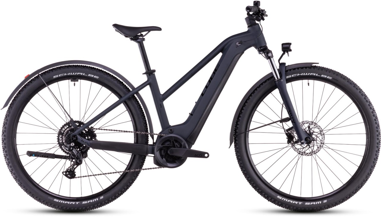 Cube Reaction Hybrid Performance 625 Allroad night n black 2025 - E-Bike Hardtail Mountainbike Damen