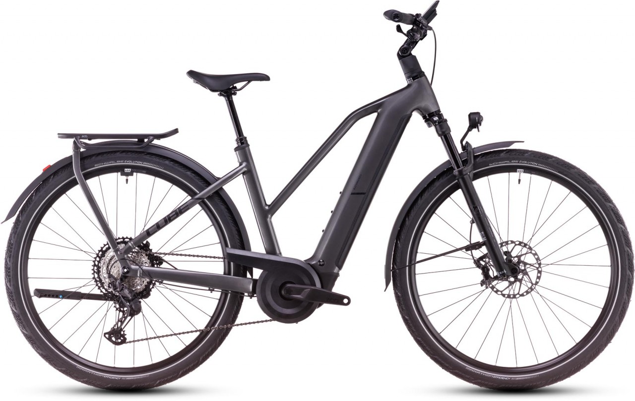 Cube Kathmandu Hybrid SLX 800 graphite n black 2025 - E-Bike Trekkingrad Damen