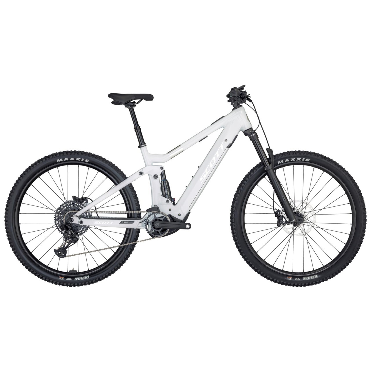 Scott Contessa Strike eRIDE 920 Silver White 2024 - E-Bike Fully Mountainbike Damen