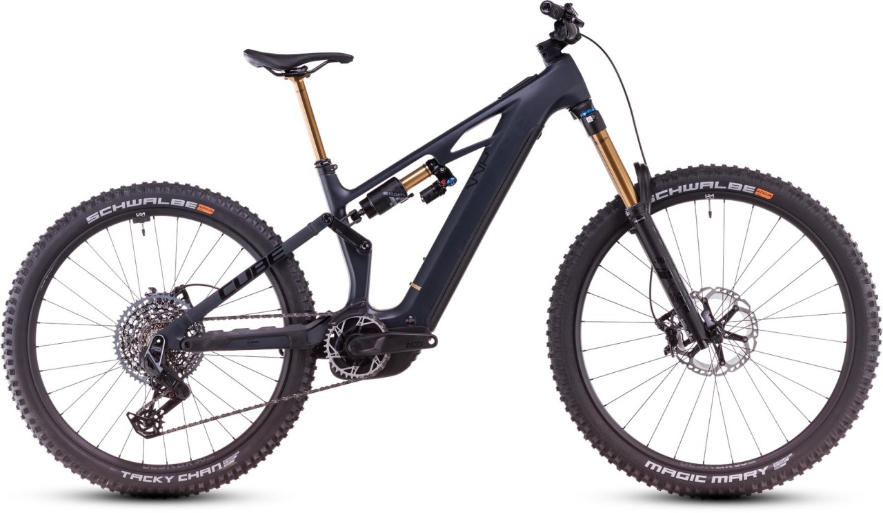 Cube Stereo Hybrid ONE77 HPC AT carbon n gold - E-Bike Fully Mountainbike