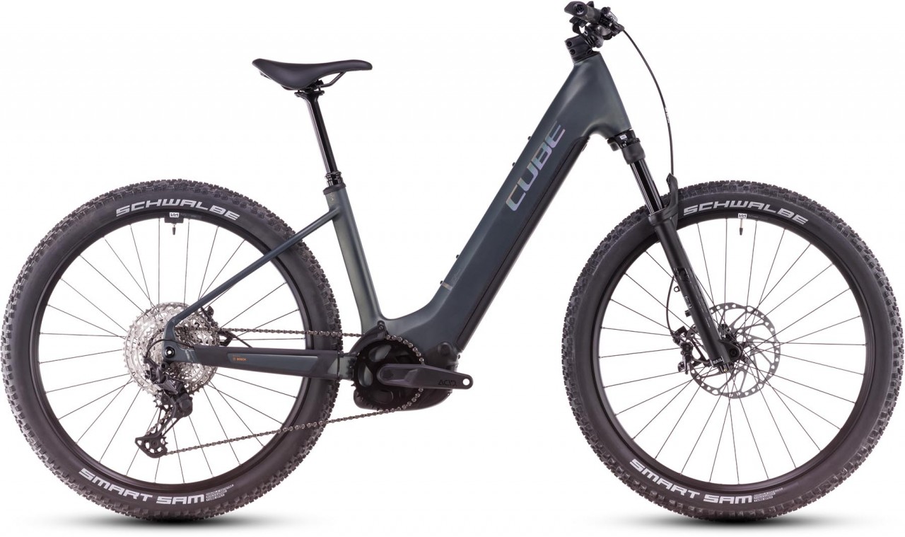 Cube Reaction Hybrid SLX 800 sagebrushgreen n prism 2025 - E-Bike Hardtail Mountainbike Tiefeinsteiger