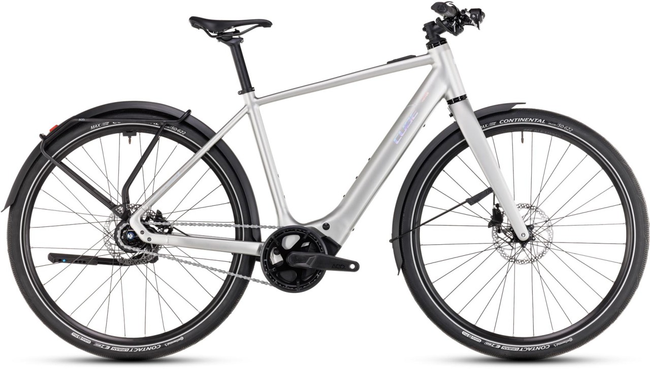 Cube Editor Hybrid SLX FE 400X sleekgrey n spectral 2025 - E-Bike Fitnessrad Herren