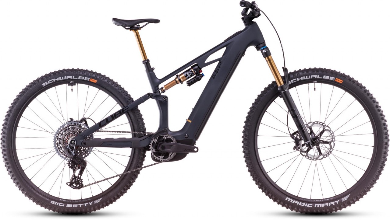 Cube Stereo Hybrid ONE44 HPC AT 800 carbon n gold 2025 - E-Bike Fully Mountainbike