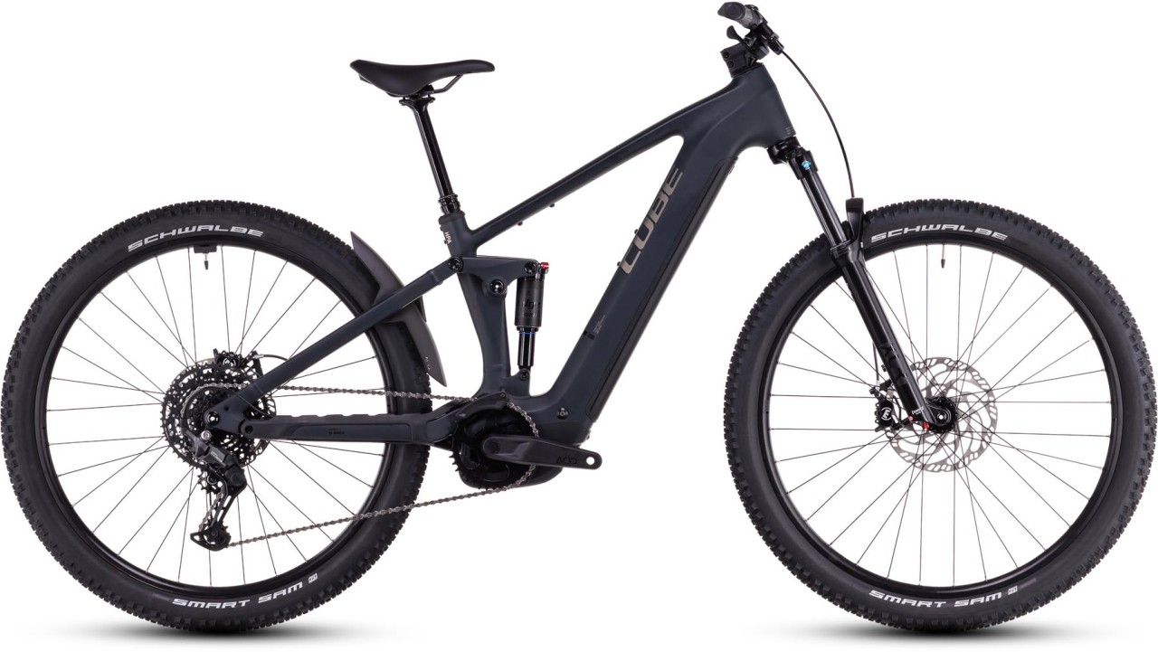 Cube Stereo Hybrid ONE22 Pro night n chrome - E-Bike Fully Mountainbike