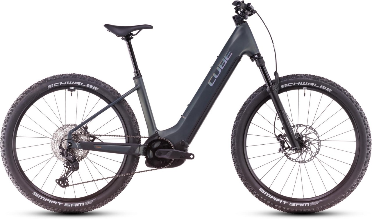 Cube Reaction Hybrid SLX sagebrushgreen n prism - E-Bike Hardtail Mountainbike Tiefeinsteiger