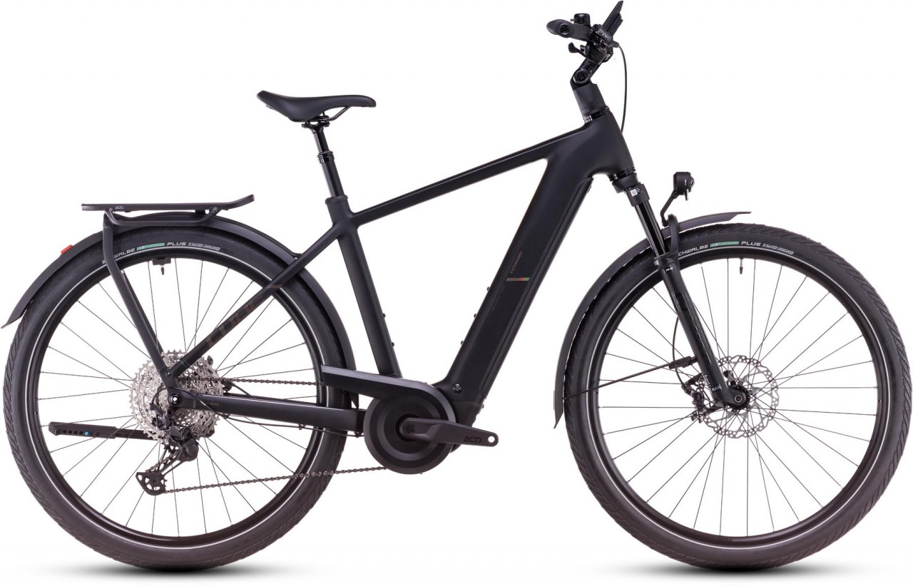 Cube Kathmandu Hybrid EXC 800 black n prism 2025 - E-Bike Trekkingrad Herren