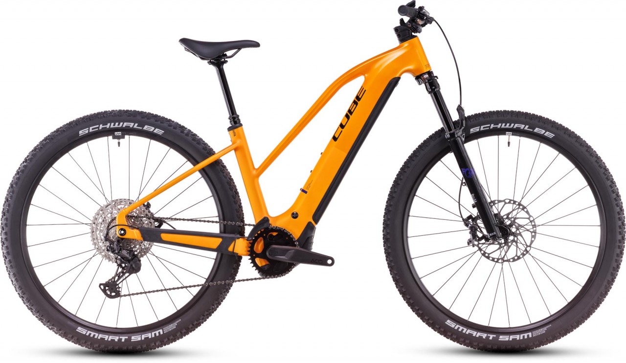 Cube Reaction Hybrid SLX 800 spectraorange n violet 2025 - E-Bike Hardtail Mountainbike Damen