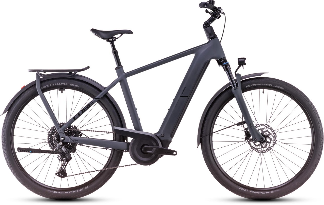 Cube Kathmandu Hybrid ONE shadowgrey n black - E-Bike Trekkingrad Herren