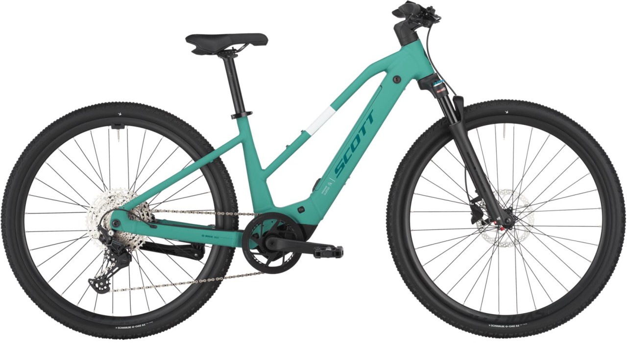 Scott Passage 20 Slope aventurine green 2025 - E-Bike Trekkingrad Damen