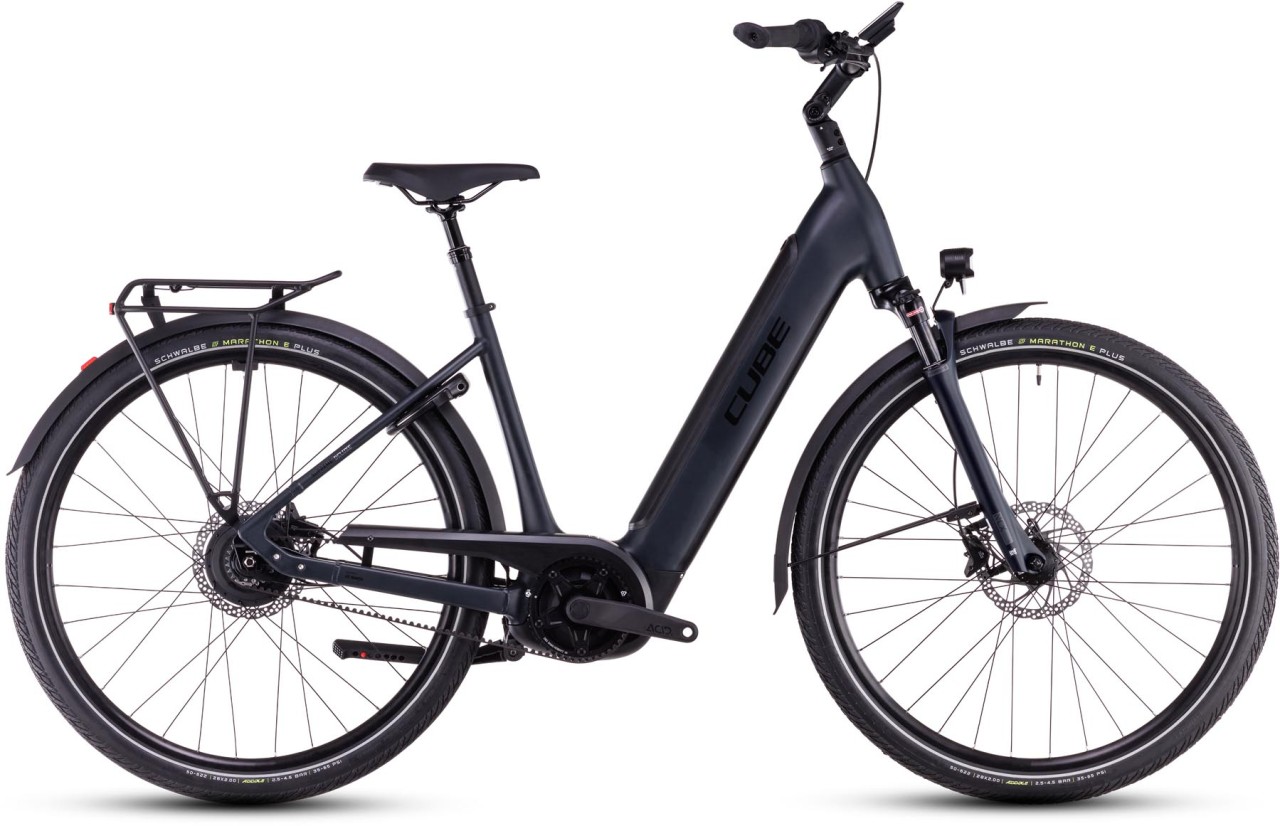 Cube Supreme Hybrid Deluxe Pro 625 night n black 2025 - E-Bike Trekkingrad Tiefeinsteiger