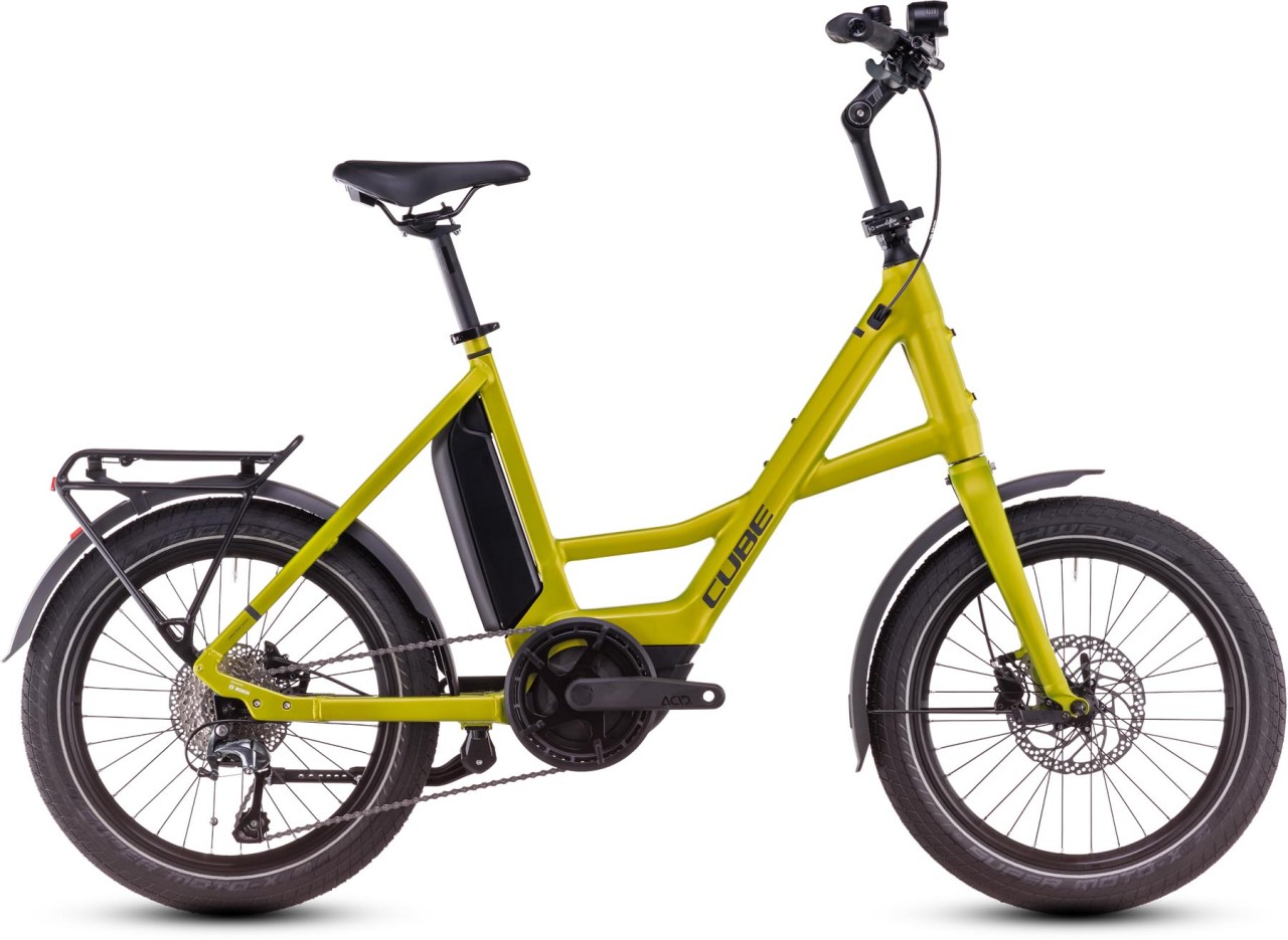 Cube Compact Hybrid 500 lizard n reflex 2025 - E-Bike Kompaktrad - Lackschaden