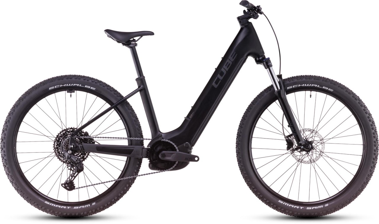 Cube Reaction Hybrid ONE blackline - E-Bike Hardtail Mountainbike Tiefeinsteiger