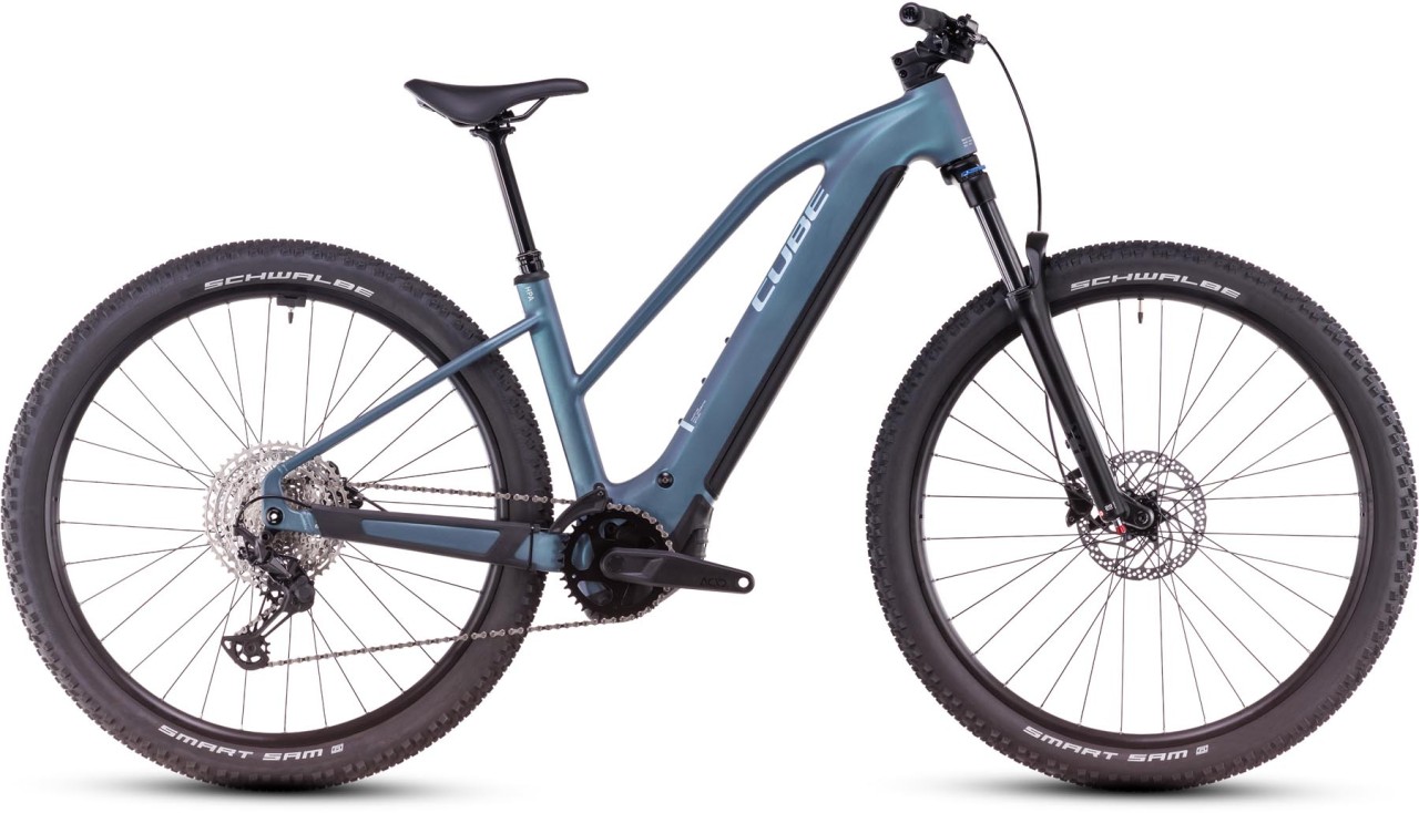 Cube Reaction Hybrid Pro smaragdgrey n prism - E-Bike Hardtail Mountainbike Damen