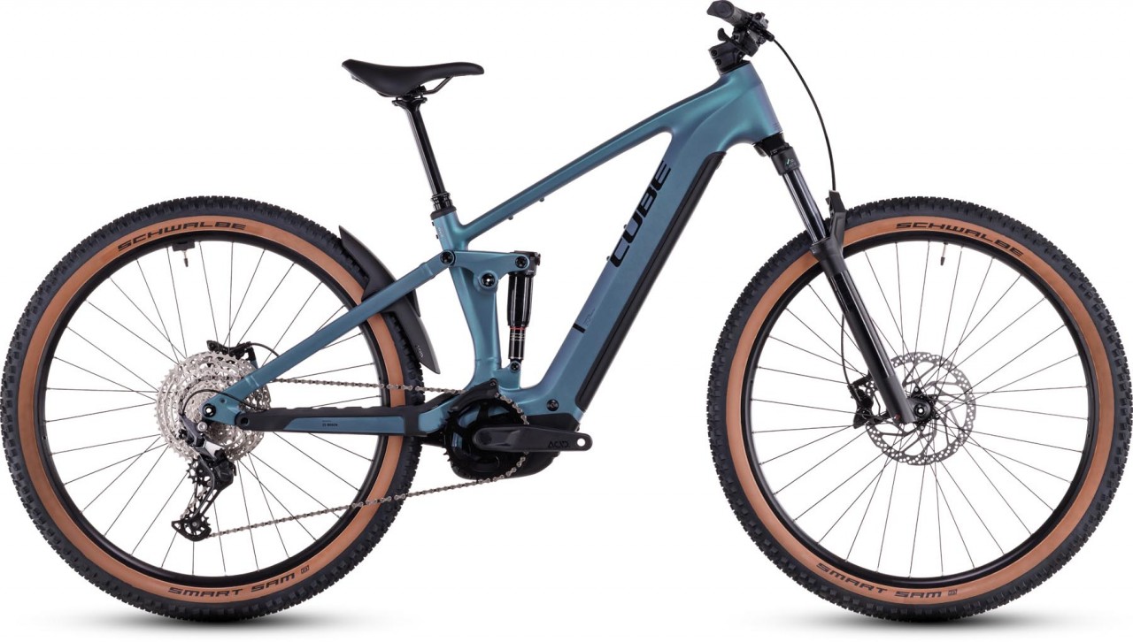 Cube Stereo Hybrid ONE22 Race 800 smaragdgrey n black 2025 - E-Bike Fully Mountainbike