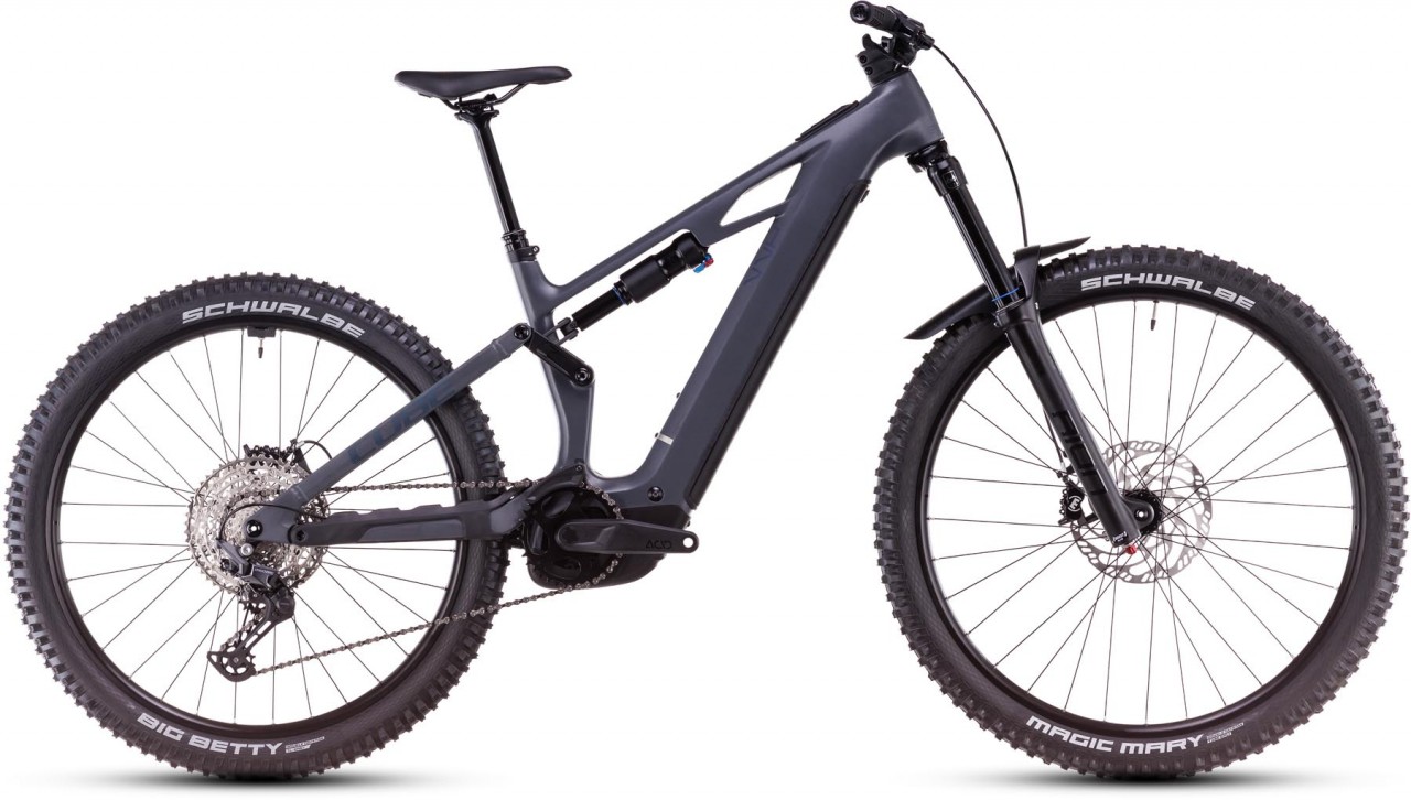 Cube Stereo Hybrid ONE77 HPC Race 800 slapgrey n prism 2025 - E-Bike Fully Mountainbike