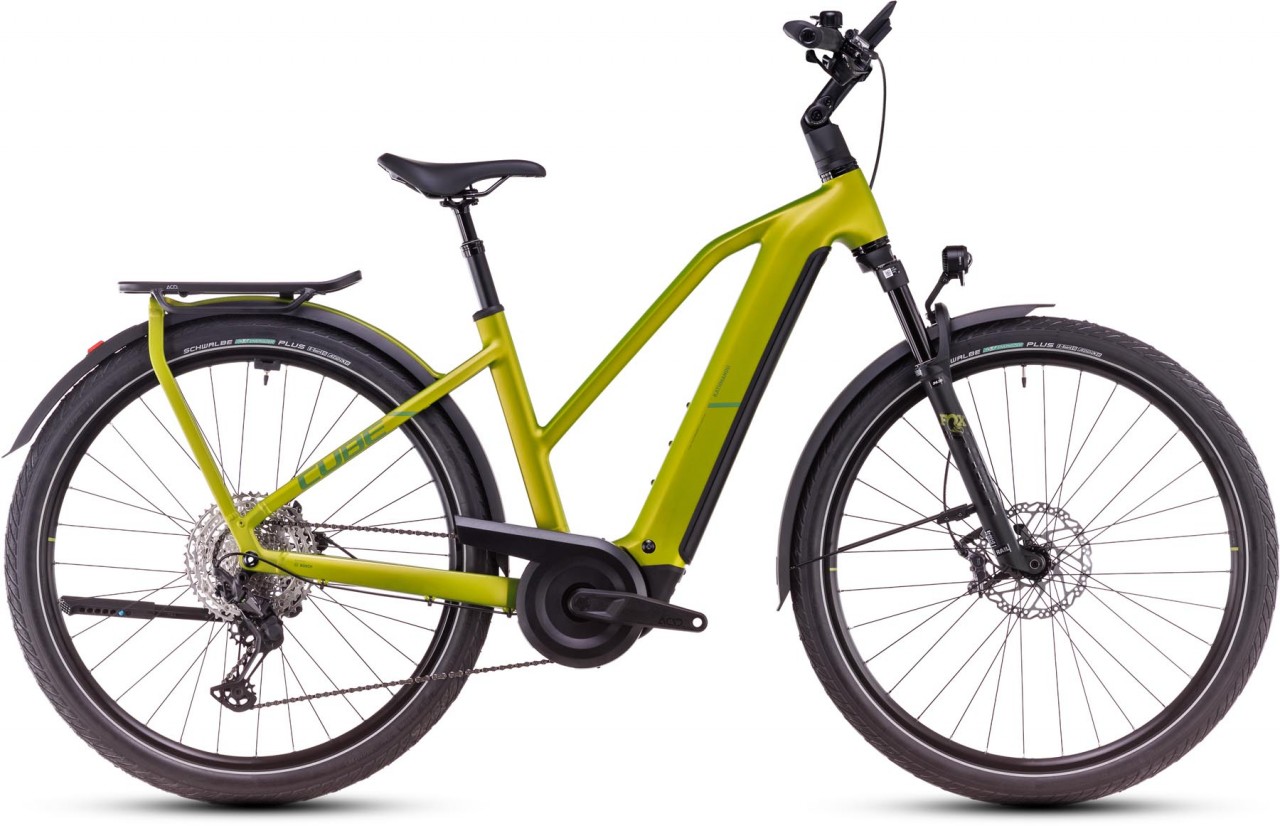 Cube Kathmandu Hybrid EXC 800 lizard n juniper 2025 - E-Bike Trekkingrad Damen