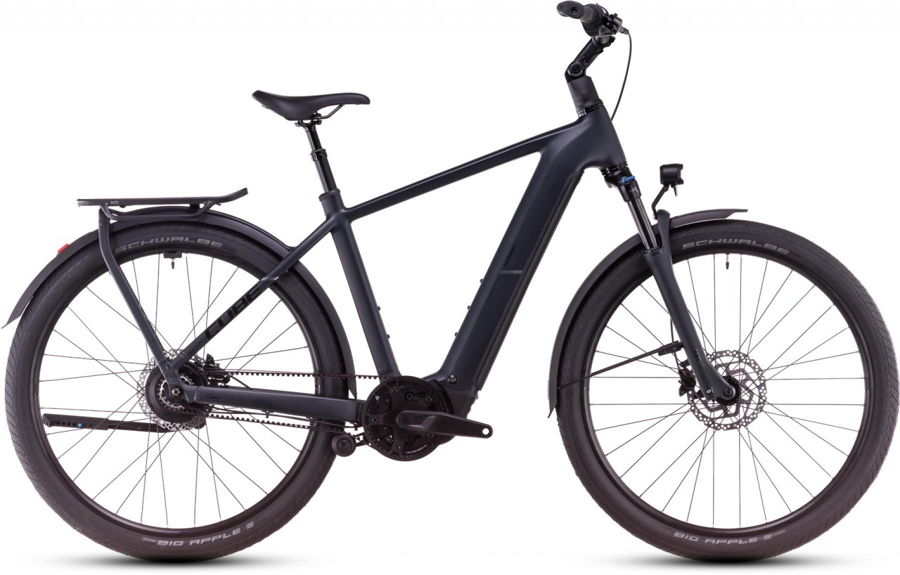 Cube Kathmandu Hybrid Comfort Pro 800 night n chrome 2025 - E-Bike Trekkingrad Herren