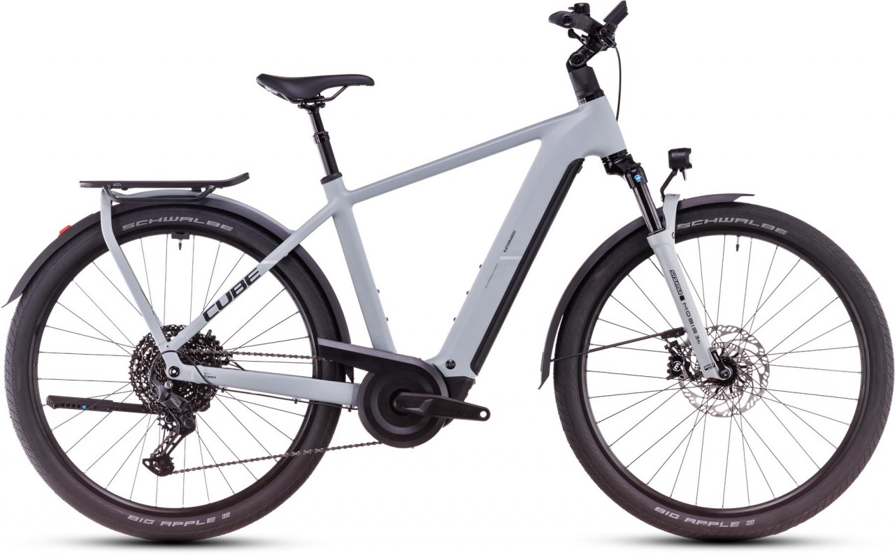 Cube Kathmandu Hybrid EX 800 haze n black 2025 - E-Bike Trekkingrad Herren