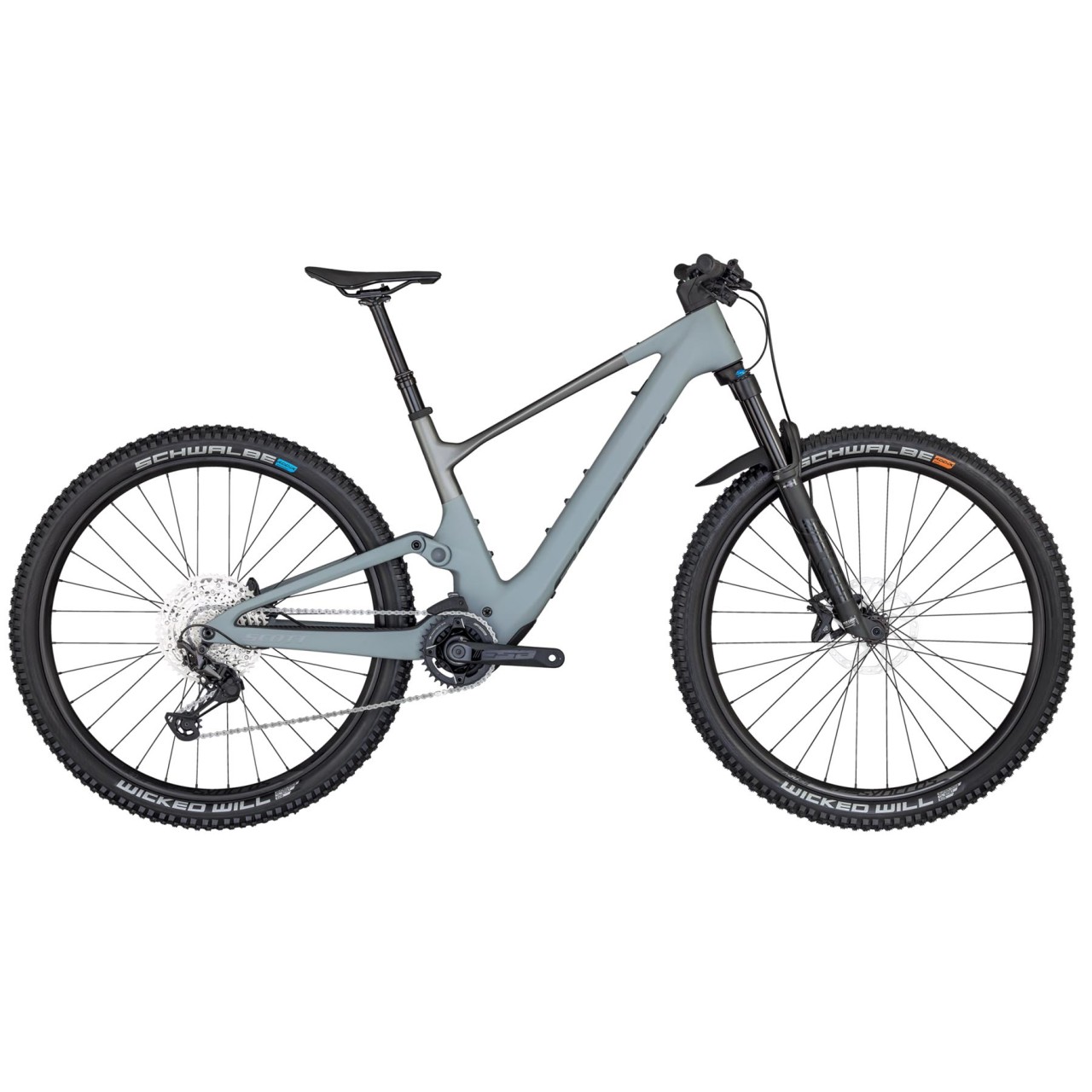 Scott Lumen eRIDE 910 Shark Grey 2024 - E-Bike Fully Mountainbike - Lackschaden