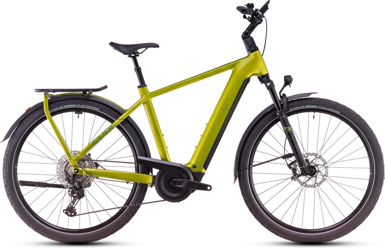 Cube Kathmandu Hybrid EXC lizard n juniper - E-Bike Trekkingrad Herren