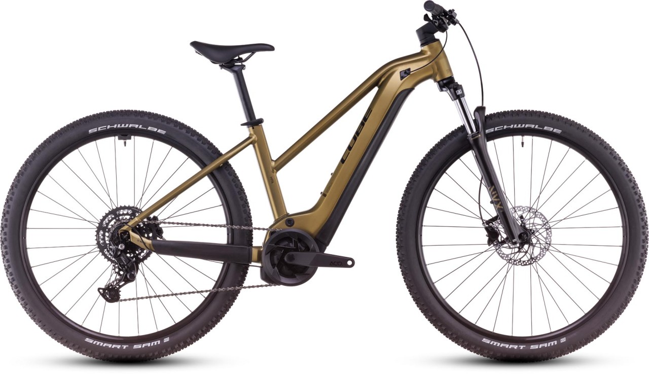 Cube Reaction Hybrid Performance 625 goldenlime n black 2025 - E-Bike Hardtail Mountainbike Damen