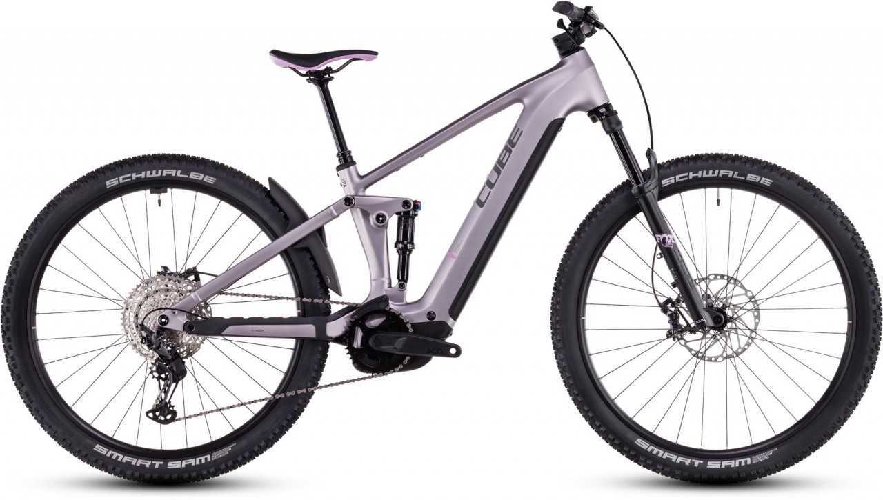 Cube Stereo Hybrid ONE22 SLX 800 lilacbreeze n reflect 2025 - E-Bike Fully Mountainbike