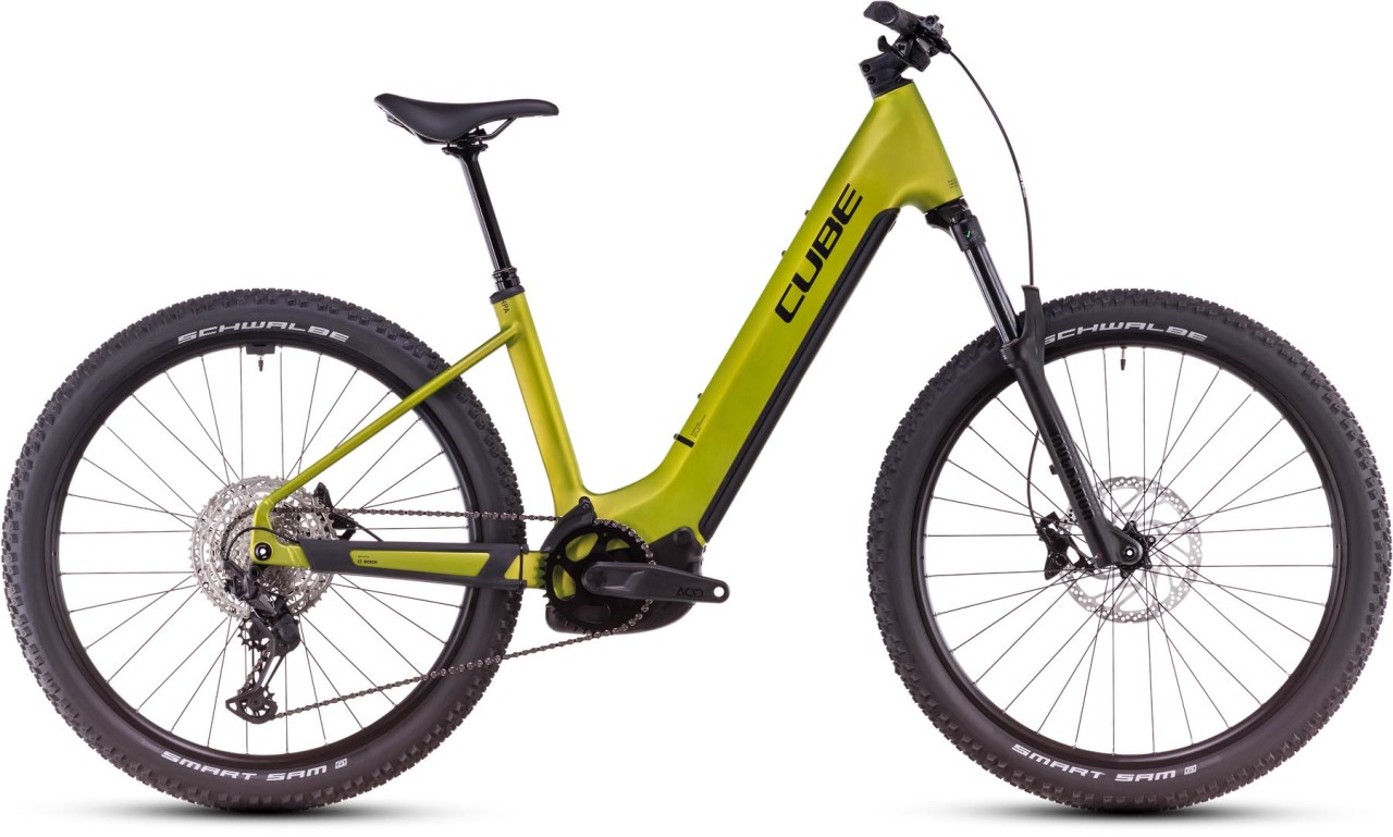 Cube Reaction Hybrid Race lizard n black - E-Bike Hardtail Mountainbike Tiefeinsteiger