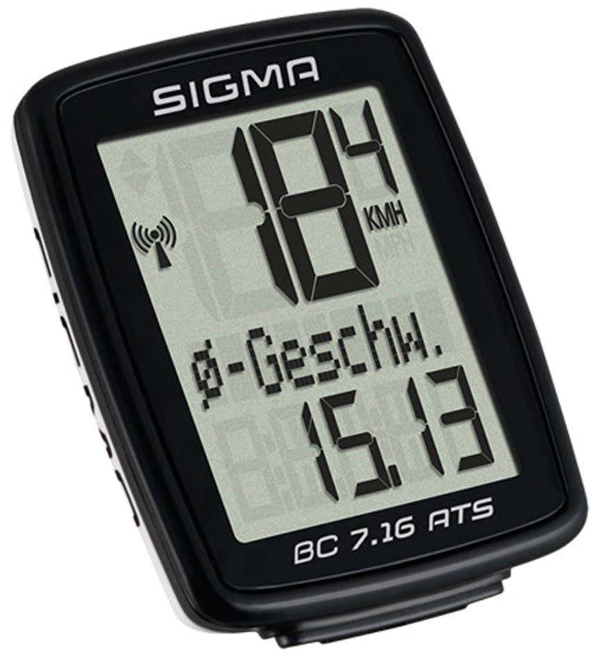 Sigma BC 7.16 ATS kabellos schwarz jetzt