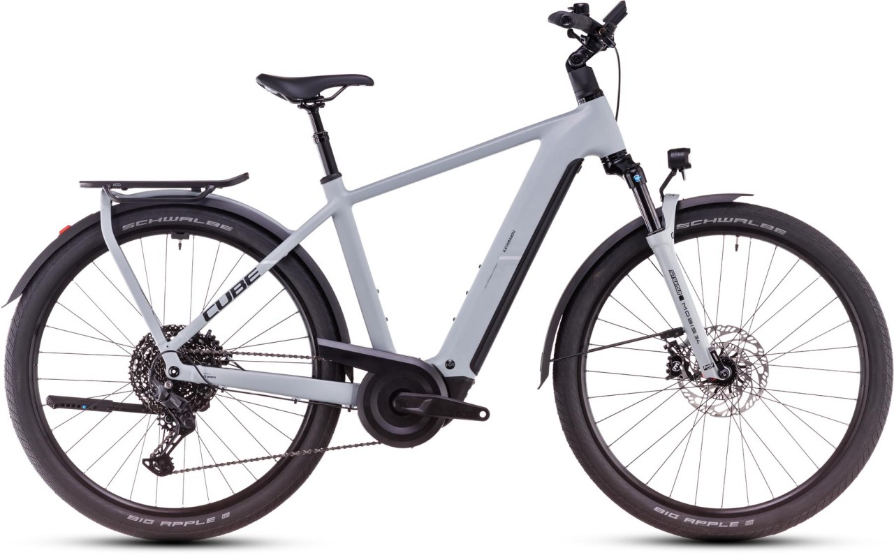 Cube Kathmandu Hybrid EX haze n black - E-Bike Trekkingrad Herren