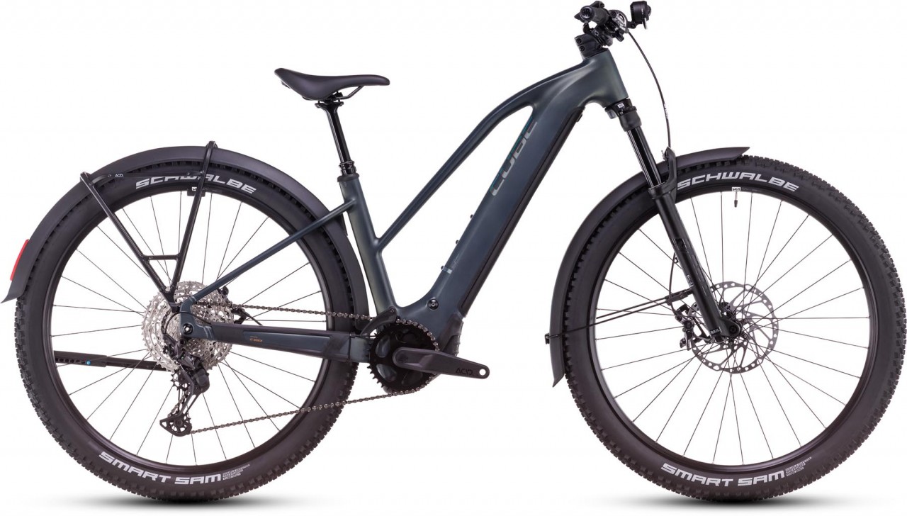 Cube Reaction Hybrid SLX Allroad 800 sagebrushgreen n prism 2025 - E-Bike Hardtail Mountainbike Damen