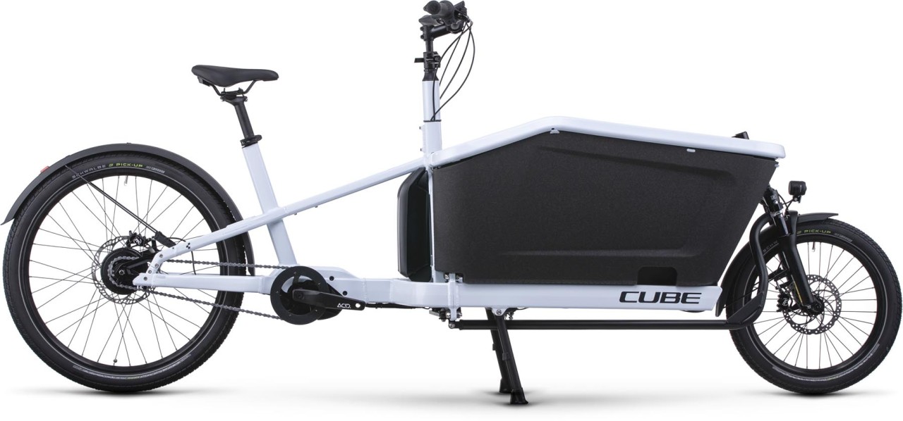 Cube Cargo Hybrid 500 flashwhite n black 2024 - E-Bike Lastenfahrrad