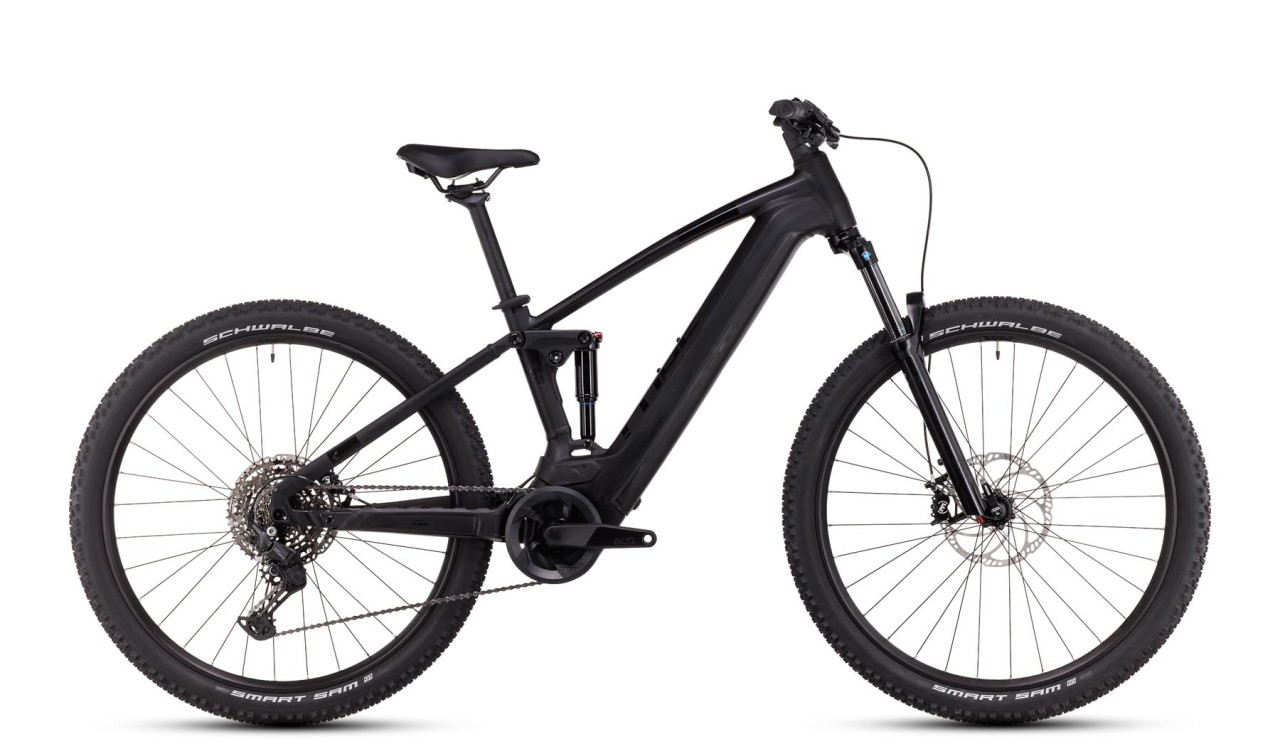 Cube Stereo Hybrid 120 ONE 625 black n black 2024 - E-Bike Fully Mountainbike