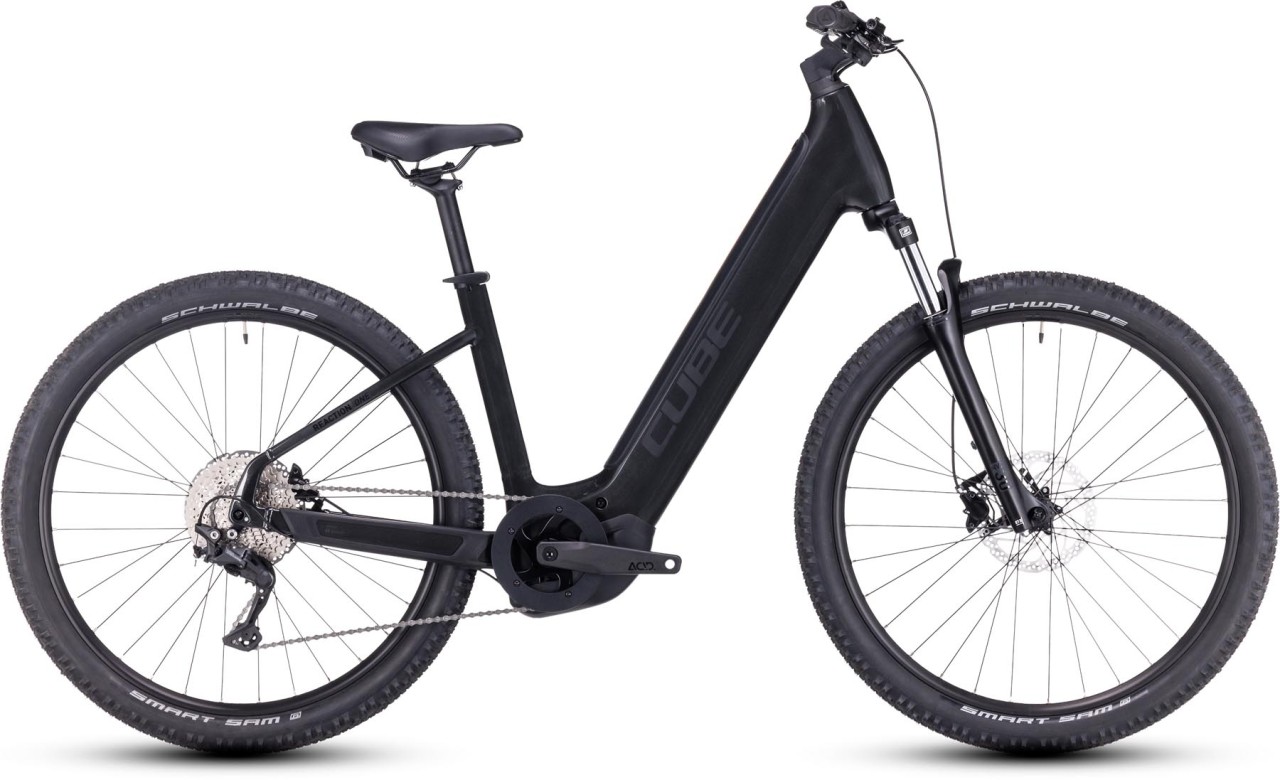 Cube Reaction Hybrid ONE 625 grey n black 2024 - E-Bike Hardtail Mountainbike Tiefeinsteiger