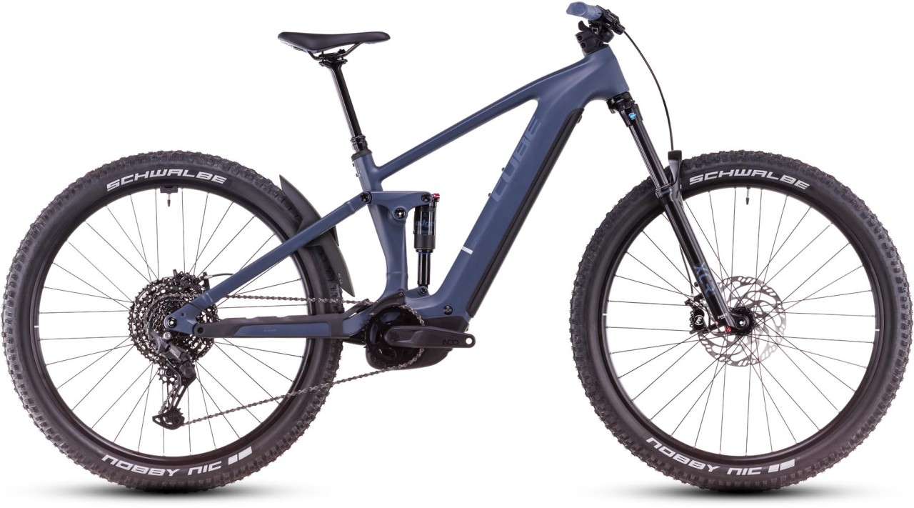 Cube Stereo Hybrid ONE44 Pro inkgrey n black - E-Bike Fully Mountainbike